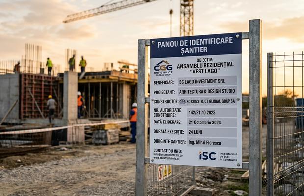 Șantier în regulă? Totul începe cu Panoul de Identificare corect