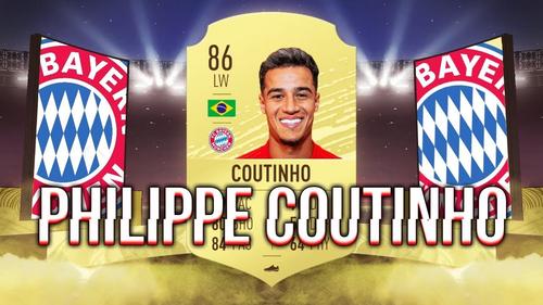 Gamerii au luat foc când l-au văzut pe Coutinho, împrumutat de Barcelona la Bayern, în Echipa Sezonului din Bundesliga.