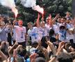 Craiova va celebra Cupa și pe stadion, după ce ieri oltenii și-au dat întâlnire cu fanii pe străzi. Sursă foto: Facebook CS Universitatea Craiova