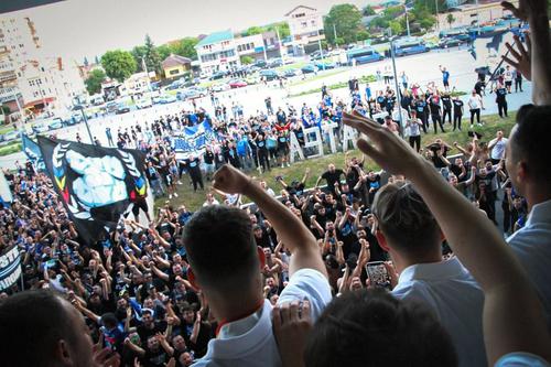 Fanii au răbufnit după îndepărtarea lui Eugen Trică. Sursă foto: Facebook FC U Craiova 1948