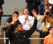 Jo-Wilfried Tsonga și-a luat rămas bun de la tenis în lacrimi, pe centralul de la Roland Garros  / Sursă foto: Guliver/Getty Images