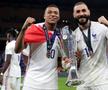 Kylian Mbappe și Karim Benzema/ foto: Imago Images