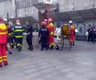Alertă de incendiu la metroul de la Piața Romană