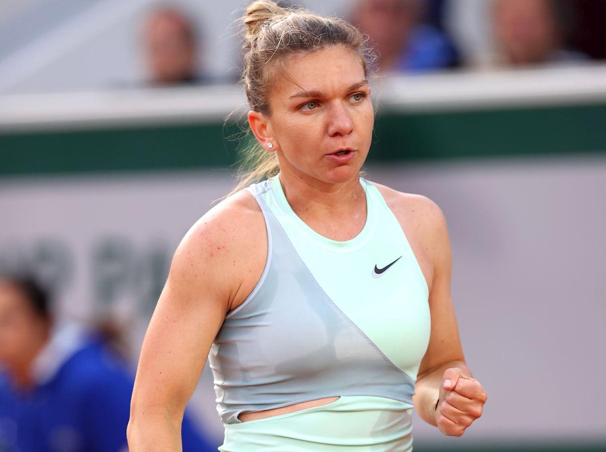 Simona Halep i-a cucerit pe francezi cu o execuție în stilul lui Monfils » „Superman backhand” în duelul cu Zheng de la Paris