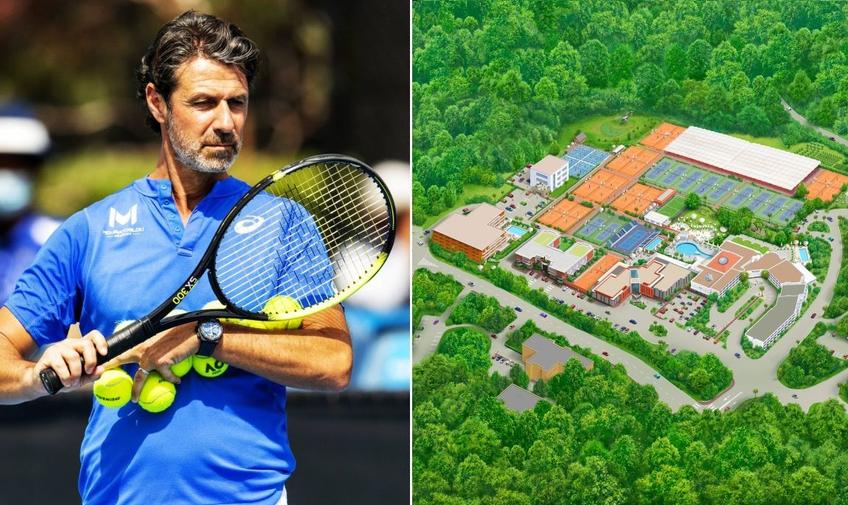 Patrick Mouratoglou și superbaza pe care o deține în Nisa