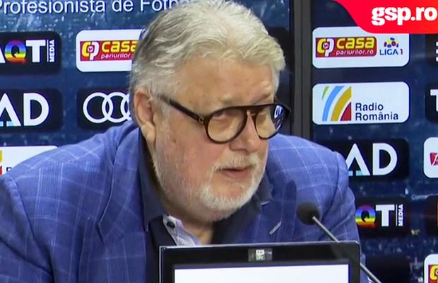 Gino Iorgulescu, proaspăt reales în fruntea LPF, a pasat o întrebare incomodă: „Îi dau cuvântul, știe mai bine”