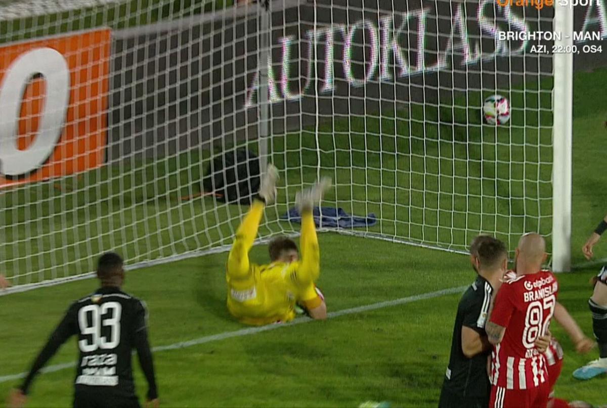 Fază controversată în finala Cupei României » Sepsi a cerut gol, Cătălin Popa și Istvan Kovacs n-au fost de acord