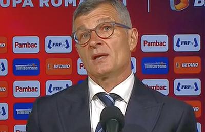 Ioan Ovidiu Sabău, după finala Cupei României: „E prea devreme să vorbim de ce va fi de mâine. Am nevoie de 2-3 zile libere, am fost foarte afectat”
