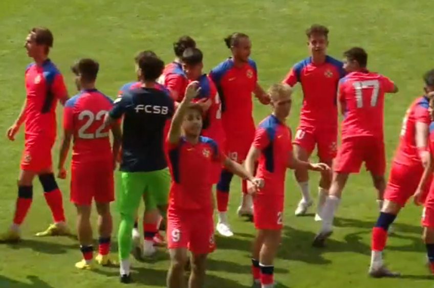 FCSB a învins-o pe Farul în finala Cupei de Tineret U18, scor 3-2.