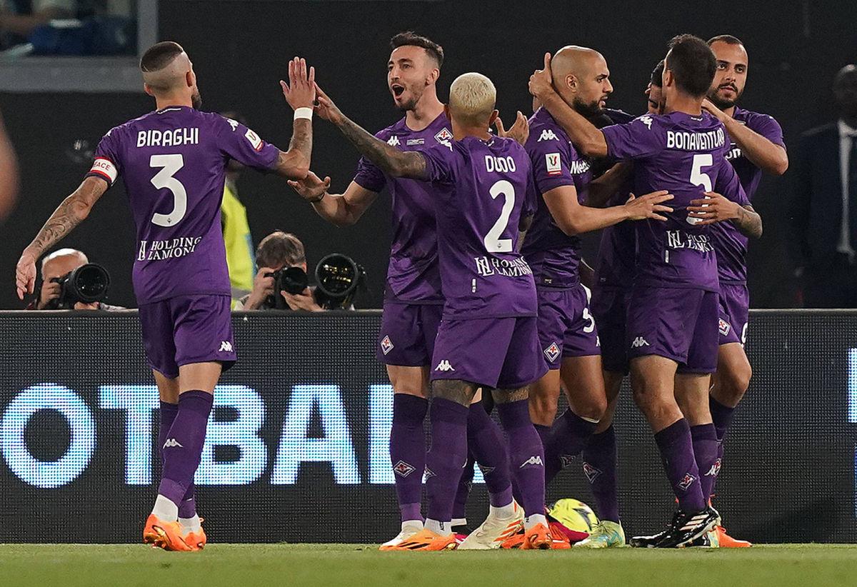 Fiorentina - Inter 1-2 » Trupa lui Simone Inzaghi câștigă Cupa Italiei înainte de duelul stelar cu Manchester City, din finala Ligii Campionilor
