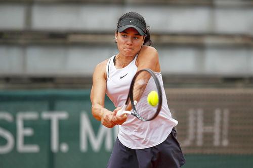 Miriam Bulgaru (foto) a fost eliminată astăzi de la Roland Garros // foto: Imago Images
