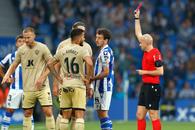 Columbianul Luis Suarez s-a răzbunat pe monitorul VAR după ce a fost eliminat în meciul Real Sociedad - Almeria