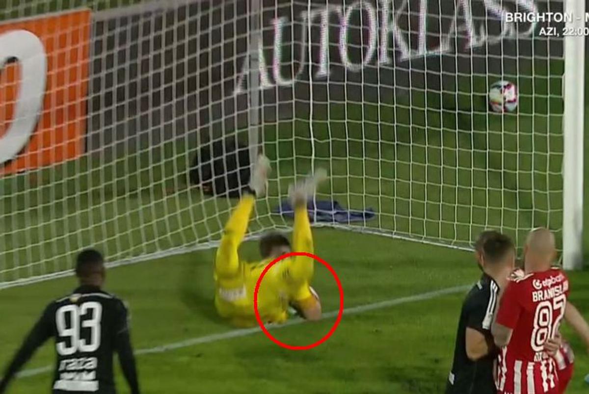 Fază controversată în finala Cupei României » Sepsi a cerut gol, Cătălin Popa și Istvan Kovacs n-au fost de acord
