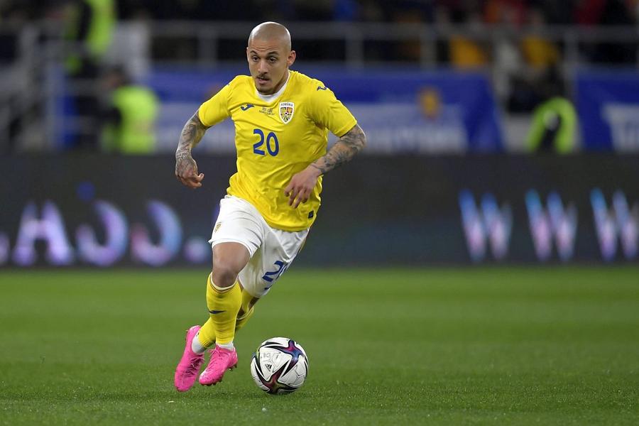 Ultimul meci al lui Mitriță la națională e Muntenegru - România 2-0, în aprilie 2022/ foto: Imago Images Nu, Mitriță nu avea loc la EURO