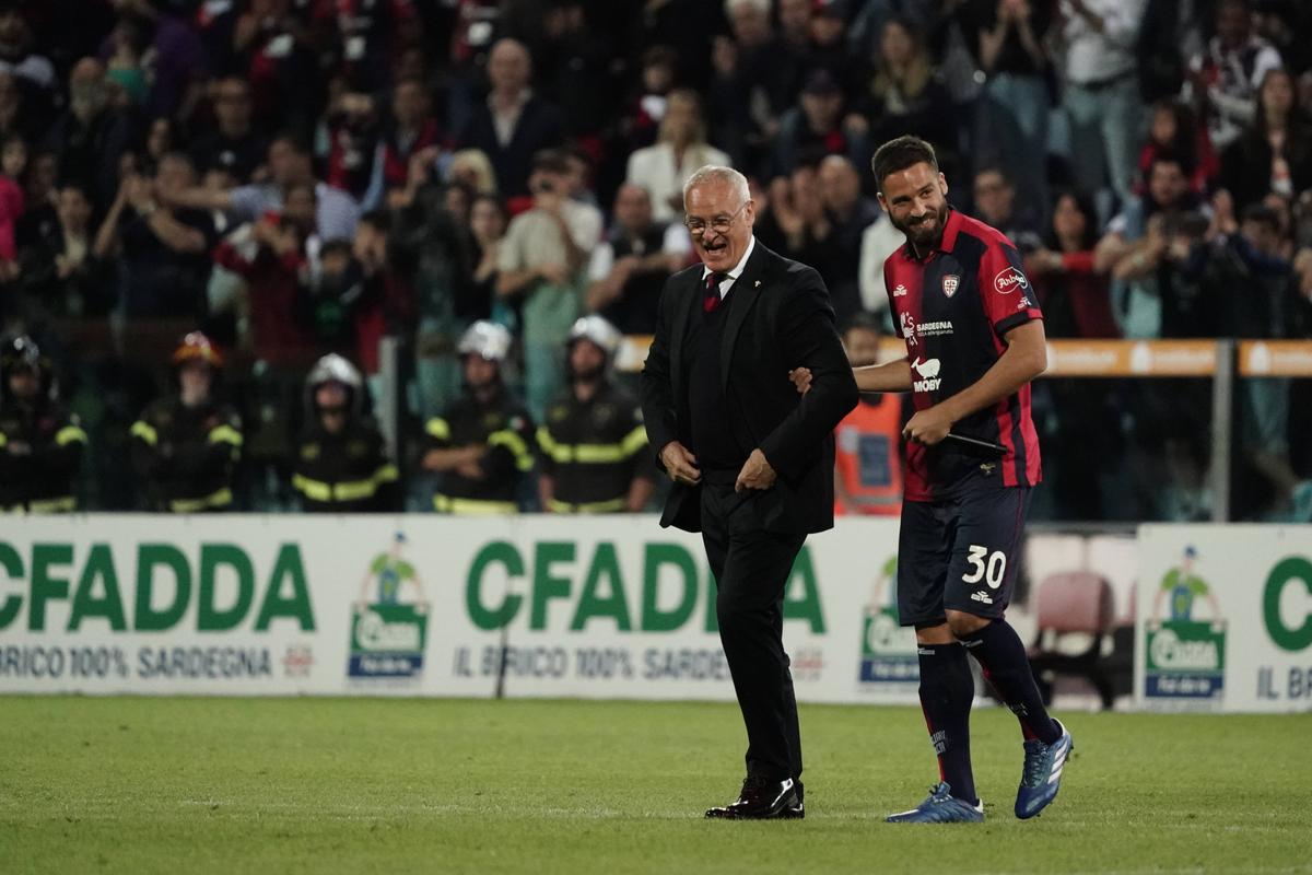 Meciul de adio al lui Claudio Ranieri, Cagliari – Fiorentina 2-3