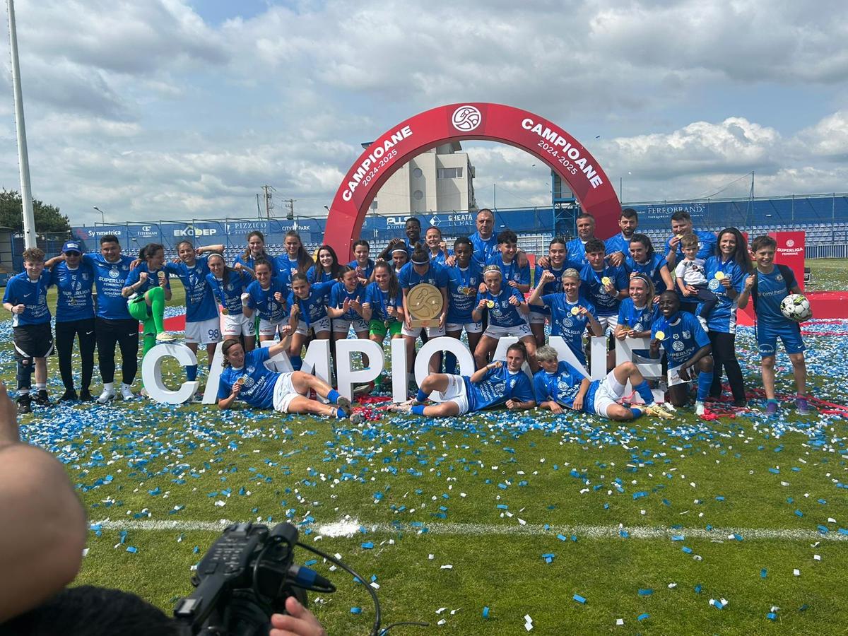 Farul a câștigat campionatul la fotbal feminin