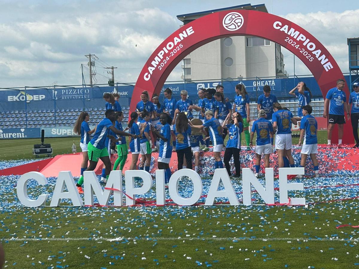 Farul a câștigat campionatul la fotbal feminin
