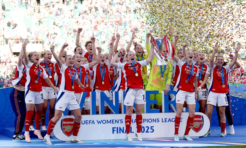 Arsenal a câștigat finala UEFA Women Champions League / foto: Getty