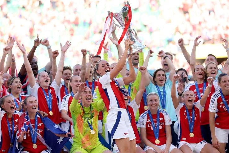Arsenal a câștigat finala UEFA Women Champions League / foto: Getty
