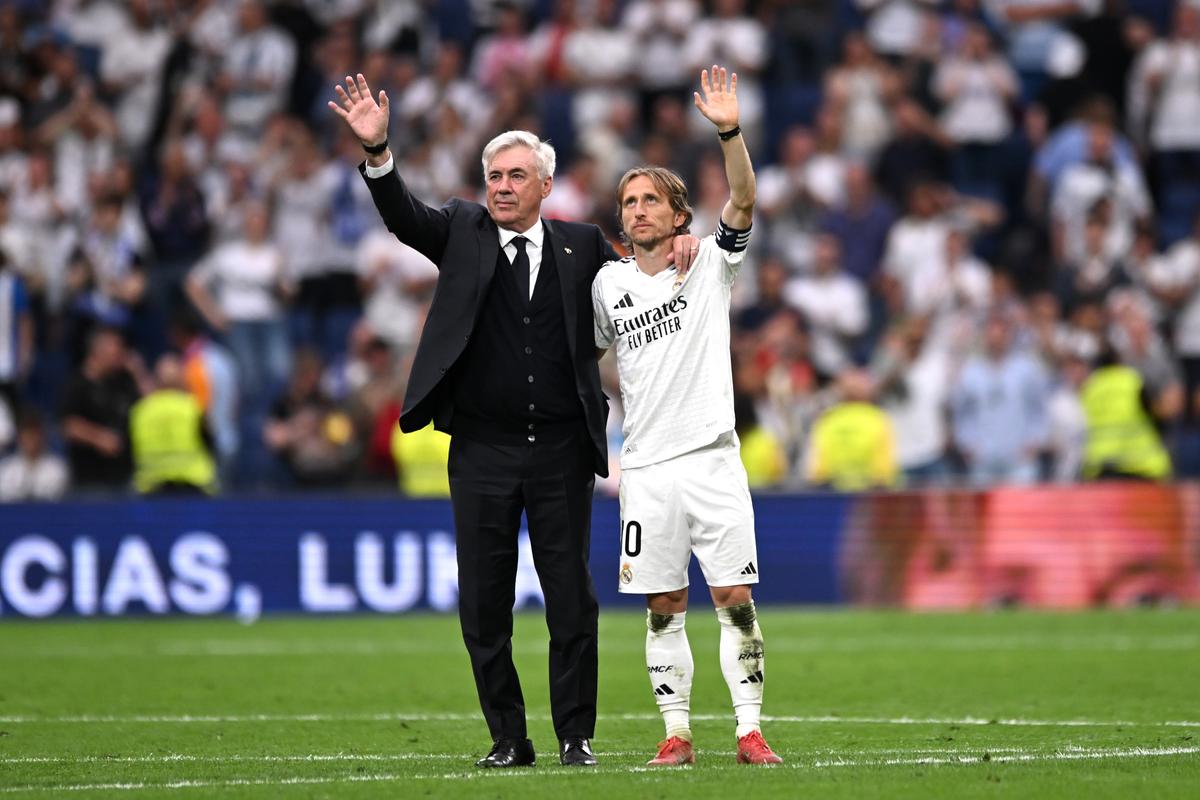 Omagiu pentru Luka Modric, la ultimul lui meci pe „Santiago Bernabeu”