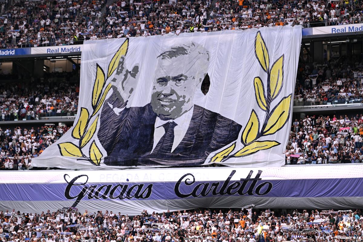 Carlo Ancelotti, la ultimul meci pentru Real Madrid