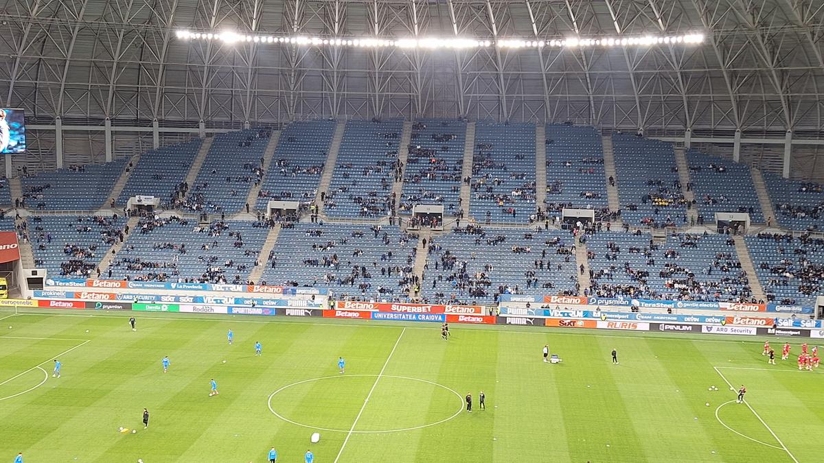 Universitatea Craiova - Dinamo, imagini înaintea partidei