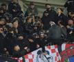 Conflict în peluza lui Dinamo la meciul cu Universitatea Craiova
