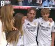 Omagiu pentru Luka Modric, la ultimul lui meci pe „Santiago Bernabeu”