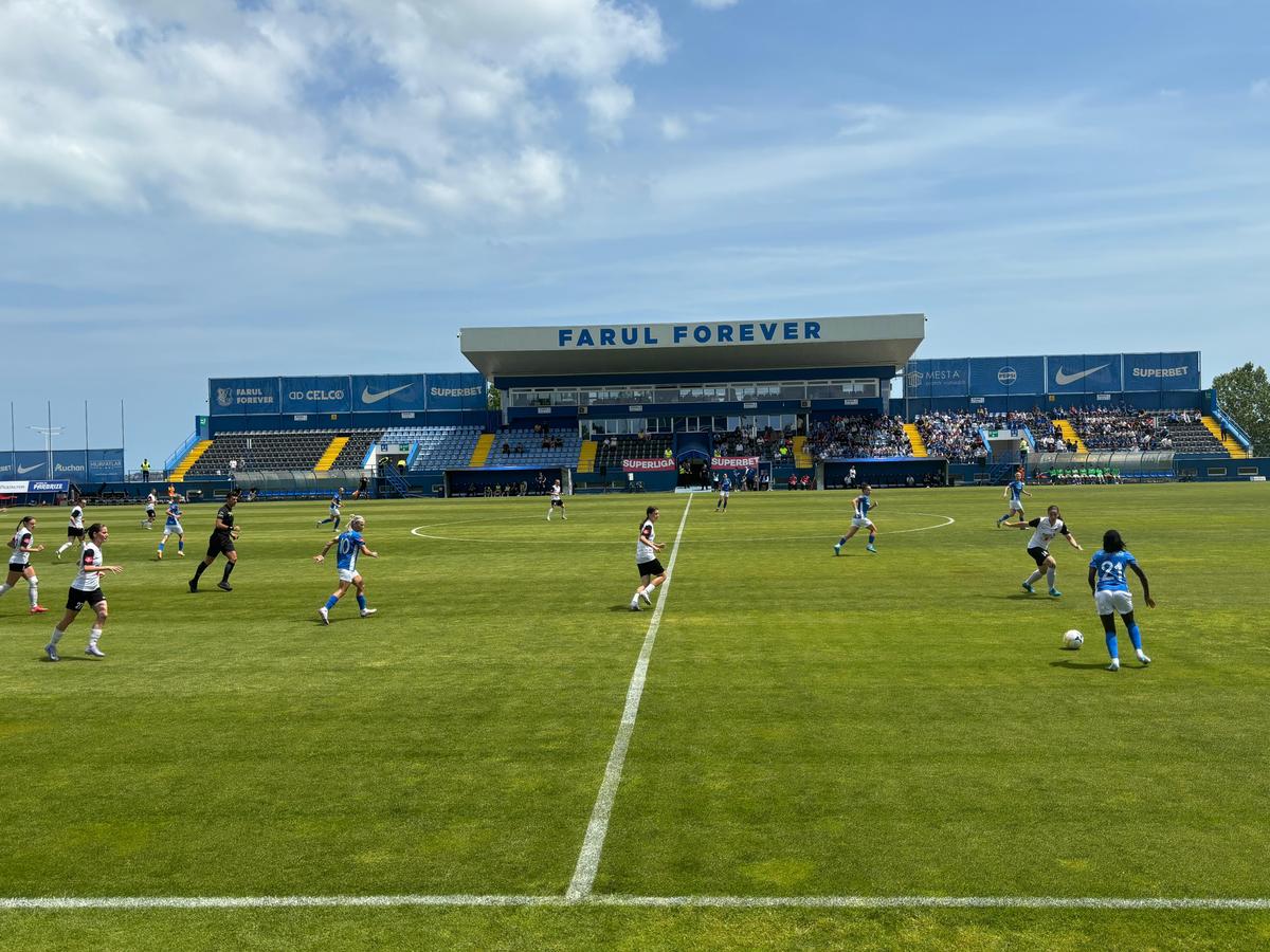 Farul, antrenament cu public la ultimul meci din Superliga feminină. Ploaie de goluri la Ovidiu