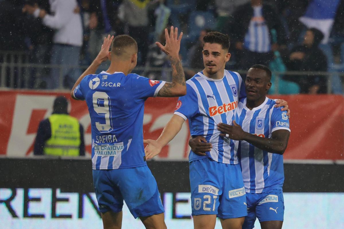 Universitatea Craiova - Dinamo, în etapa 10 din play-off-ul Superligii, foto: Ionuț Iordache