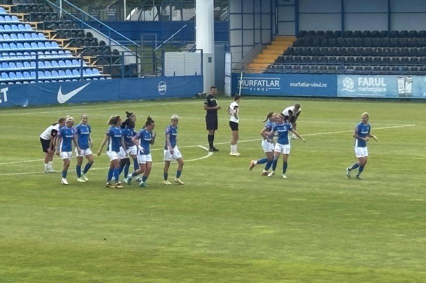 Farul - U Cluj la fotbal feminin/ foto: GSP