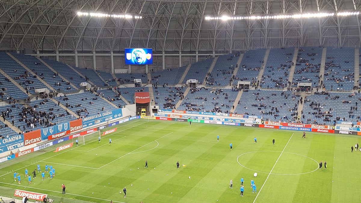 Universitatea Craiova - Dinamo, imagini înaintea partidei