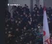 Conflict în peluza lui Dinamo la meciul cu Universitatea Craiova