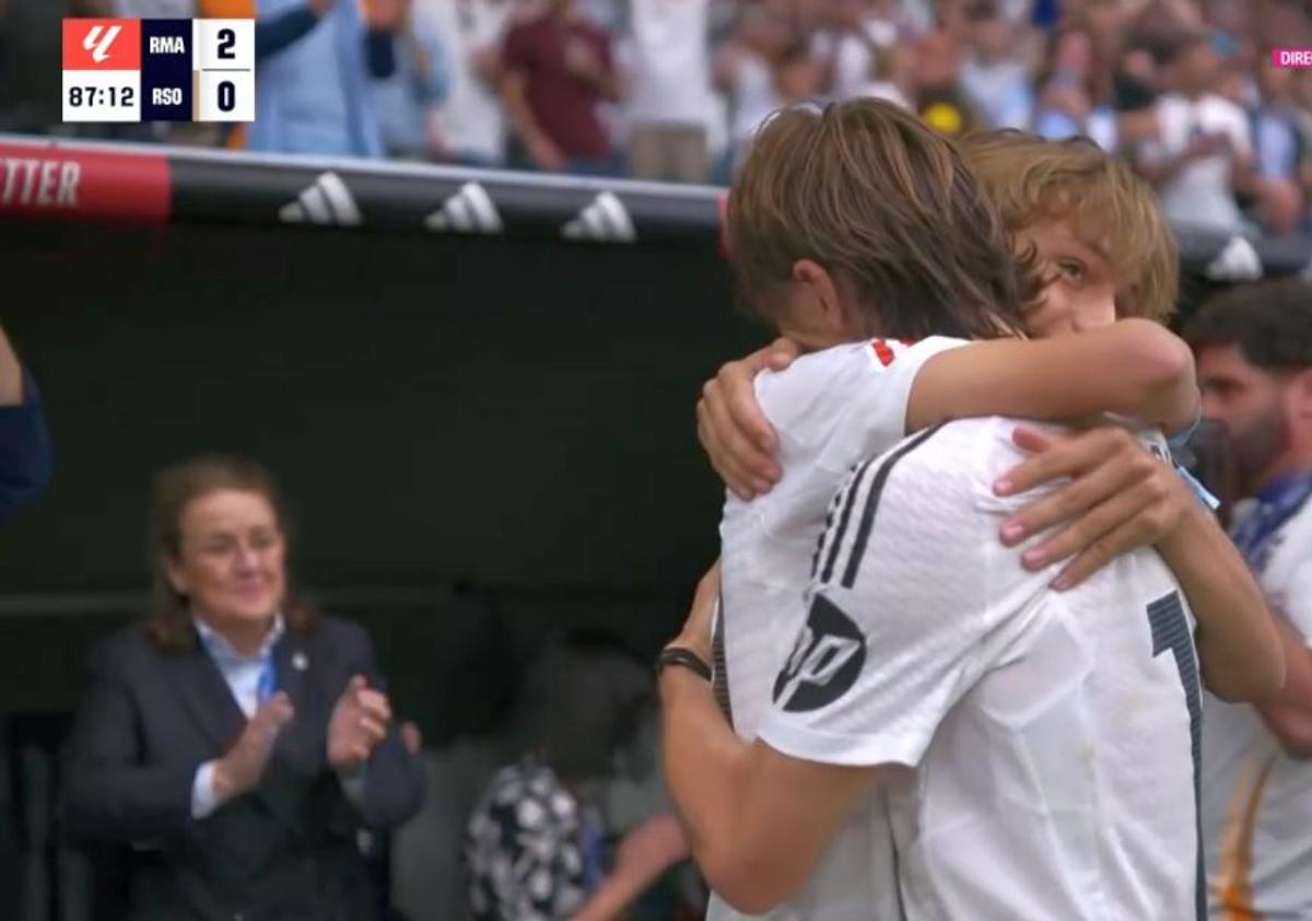Omagiu pentru Luka Modric, la ultimul lui meci pe „Santiago Bernabeu”