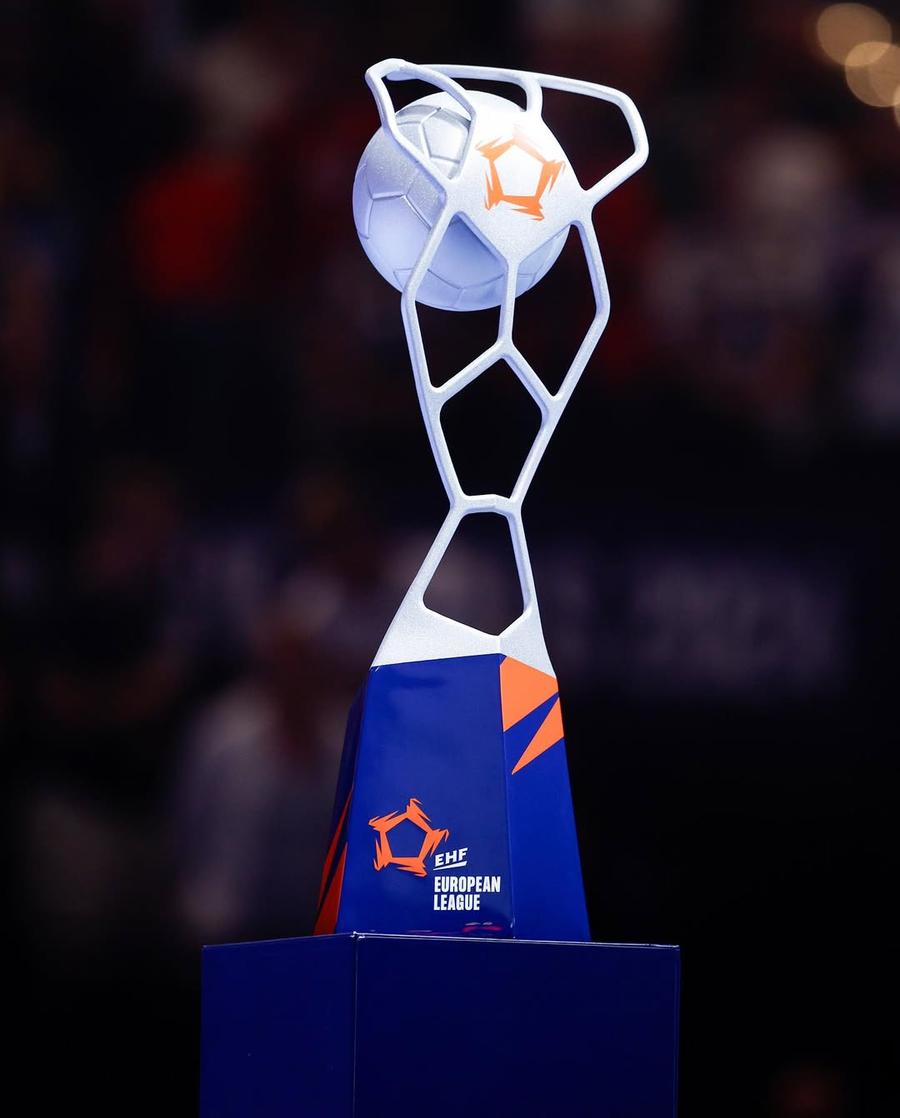 Trofeul EHF European League. Foto: Instagram Azi începe Final Four-ul EHF European League » THW Kiel, Montpellier, Flensburg și Melsungen se bat pentru trofeu