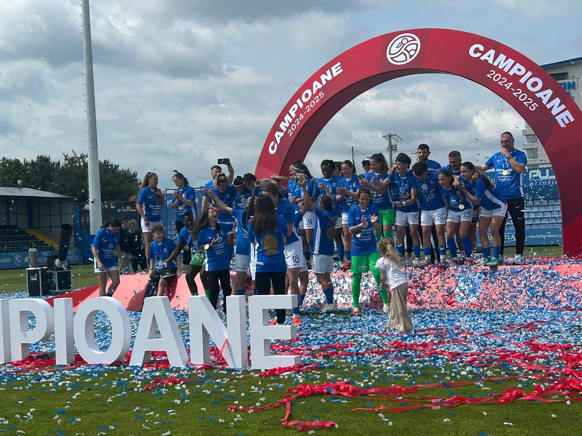 Farul a câștigat campionatul la fotbal feminin