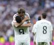 Copleșitor! S-au oprit în timpul meciului și au format garda de onoare pentru Luka Modric. Croatul, în lacrimi la ultimul lui meci pe „Bernabeu”