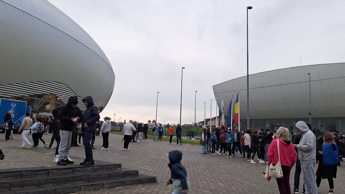 Universitatea Craiova - Dinamo, imagini înaintea partidei