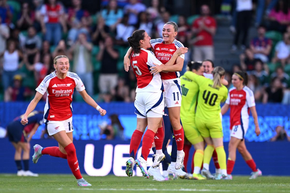 Șoc URIAȘ în finala UEFA Women Champions League » Arsenal a învins-o pe Barcelona