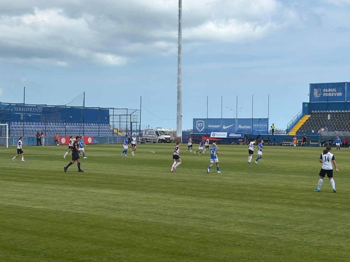 Farul, antrenament cu public la ultimul meci din Superliga feminină. Ploaie de goluri la Ovidiu