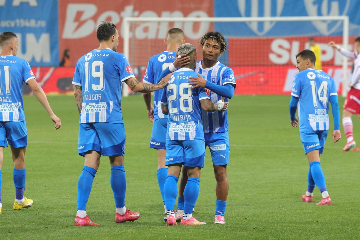 Universitatea Craiova - Dinamo, în etapa 10 din play-off-ul Superligii, foto: Ionuț Iordache