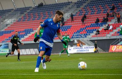 Final în Chindia Târgoviște - CSC Dumbrăvița, returul barajului de menținere în Liga 2 » S-au salvat după o „remontada” de senzație