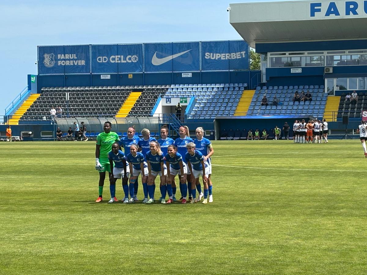 Farul - U Cluj la fotbal feminin