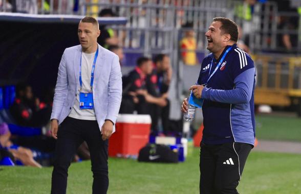 A primit „galben” din partea lui Istvan Kovacs, iar apoi a avut o criză de râs la adresa arbitrului