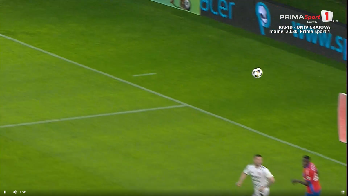 Golul de 3-3 în FCSB - Botoșani