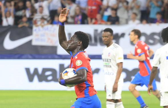 Gol superb al lui Joao Paulo în barajul FCSB - FC Botoșani: Anestis nu a avut ce face