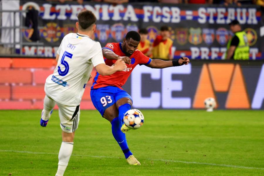 Mamadou Thiam, jucând pentru FCSB Cu cine semnează Mamadou Thiam, după despărțirea de FCSB