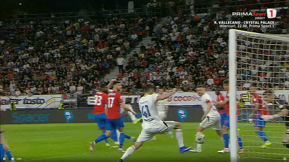 Golul de 3-3 în FCSB - Botoșani