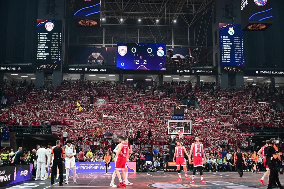 Olympiakos - Real Madrid, finala Euroligii