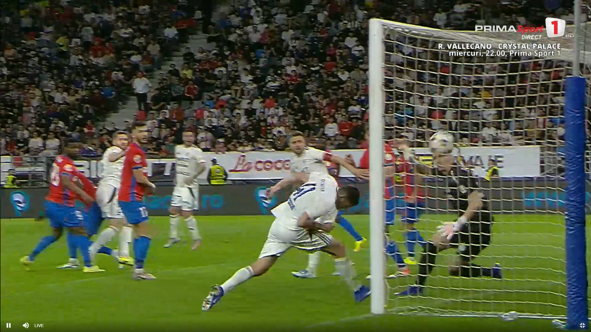 Golul de 3-3 în FCSB - Botoșani